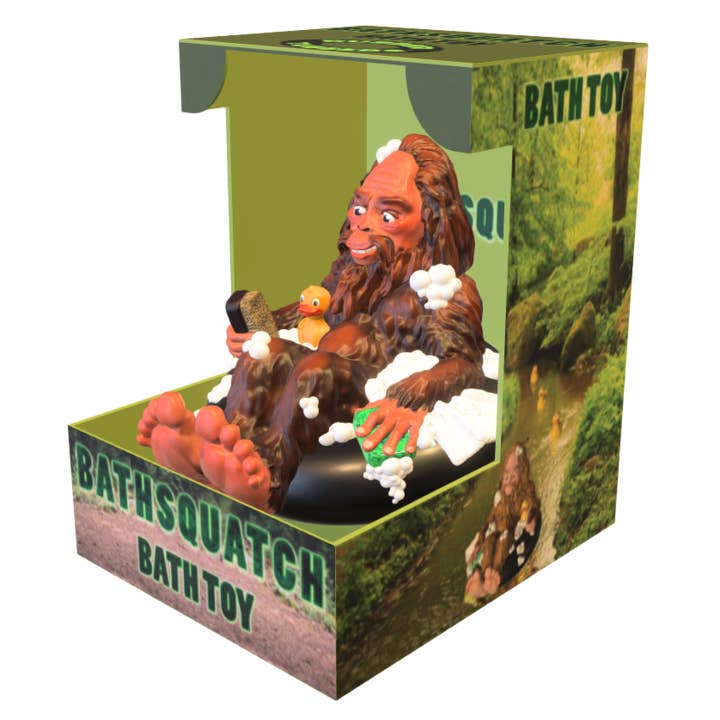 Rubber Tubbers - Wholesale Bath Toy - Baby - BathSquatch - BigFoot - Premium Bath Toy Collectible1