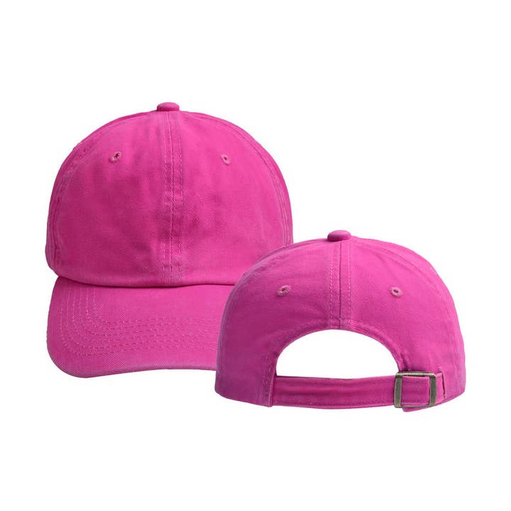 ACCITY - Wholesale Baseball Cap - Women's - Parent-Child Neon Baseball Cap - Soft Brim Sun Hat CWAH12222