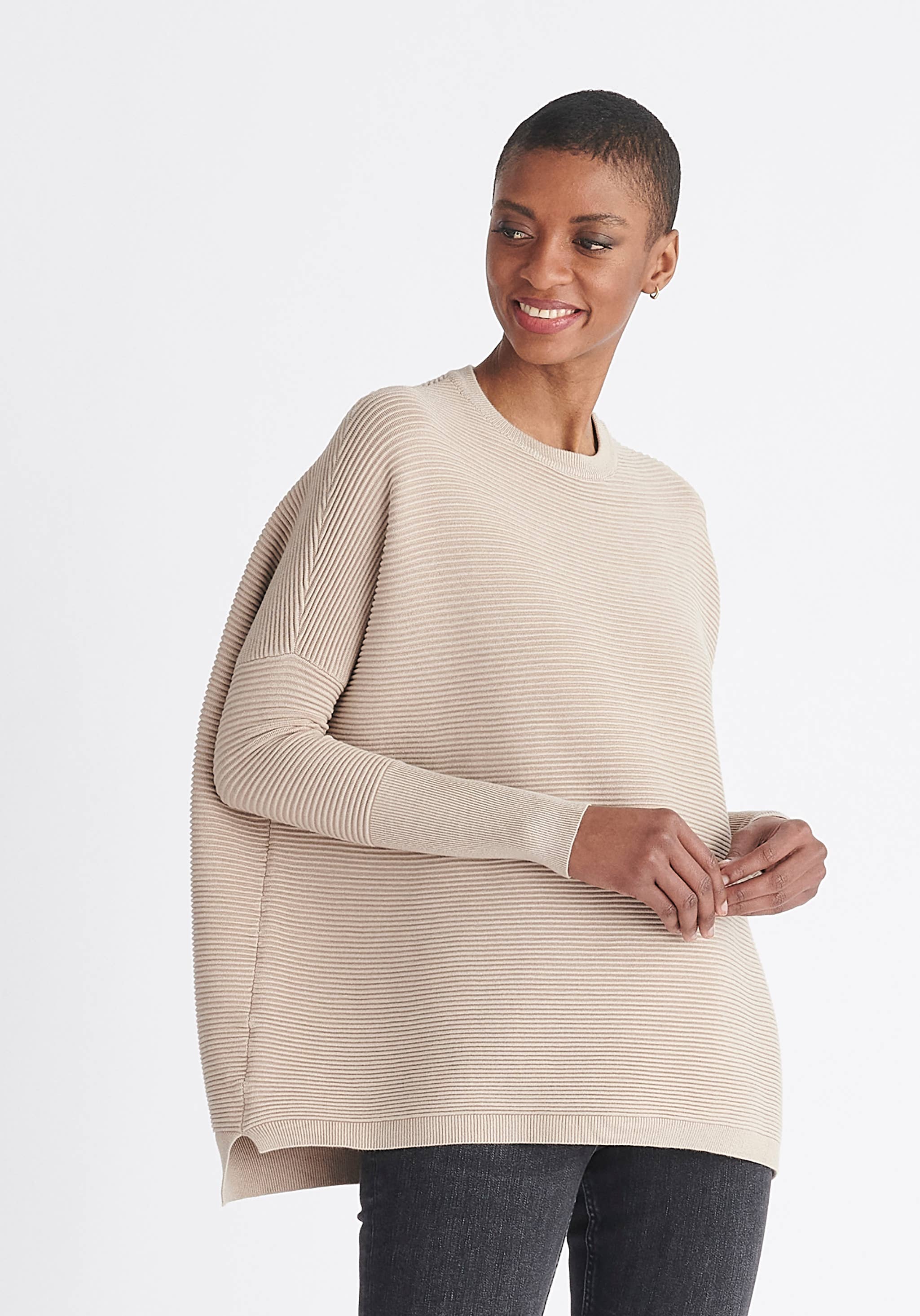 Paisie – wholesale Pullovertröja - Dam – Paisie ribbad tröja med lös passform39