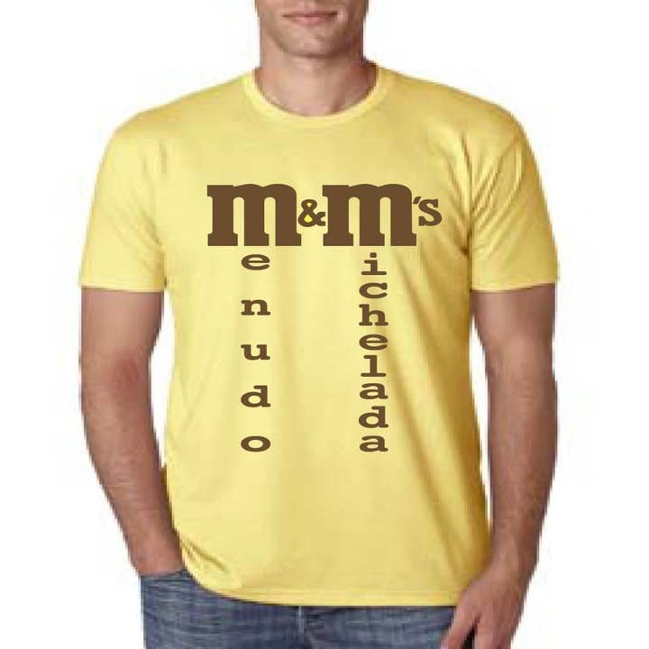 SUCIOWEAR OFFICIAL (Menudo & Michelada's) Next Level Unisex Tee Banana/Vintage Brown for wholesale by suciowear