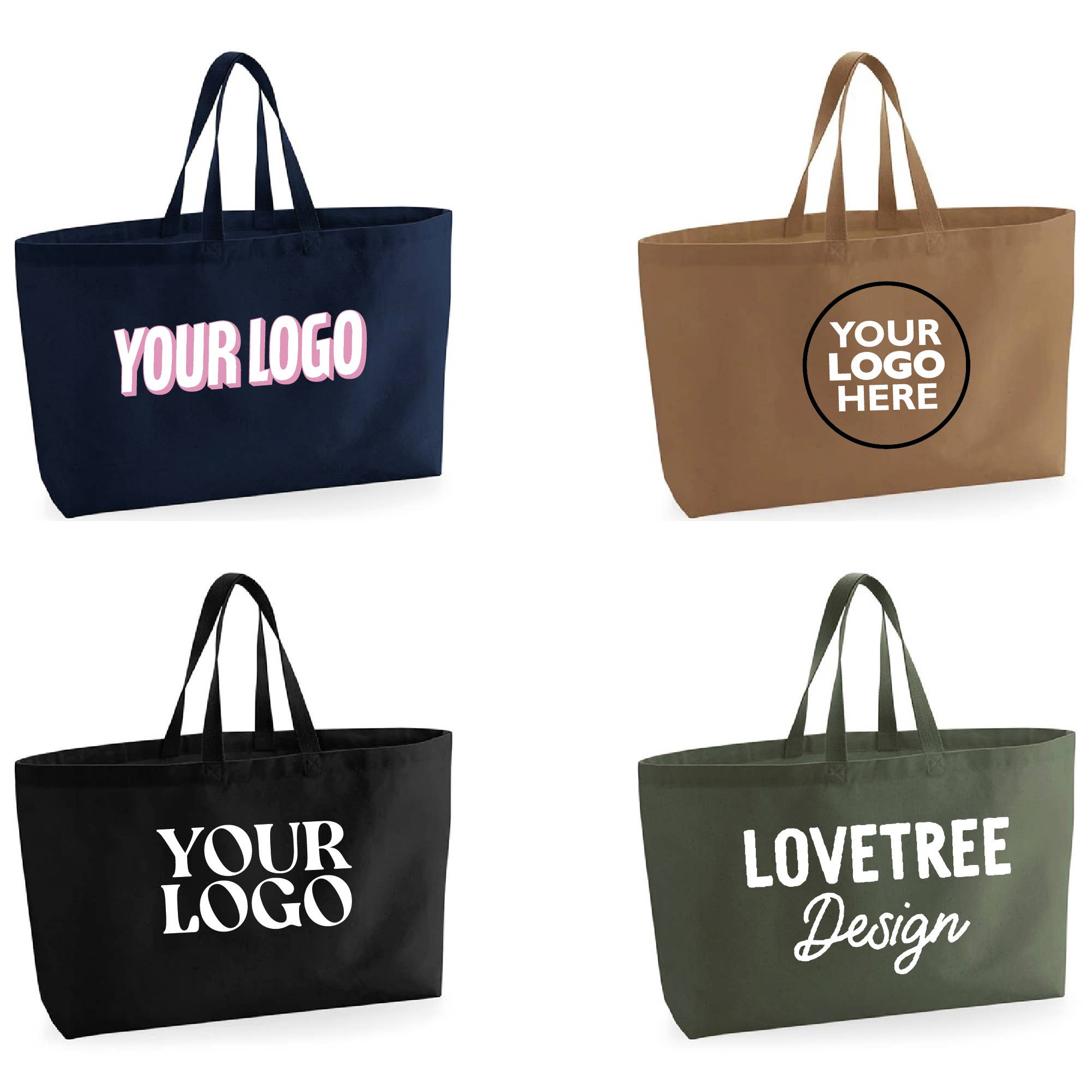 Lovetree Design - Wholesale Tote bag – Women's - Custom Oversized Tote Bag With Your Logo10