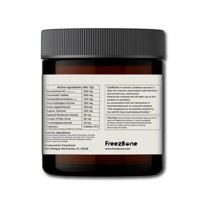 Freezbone - Wholesale Pet Treats - Dog - Hip & Joint Chews (90 Chews)2