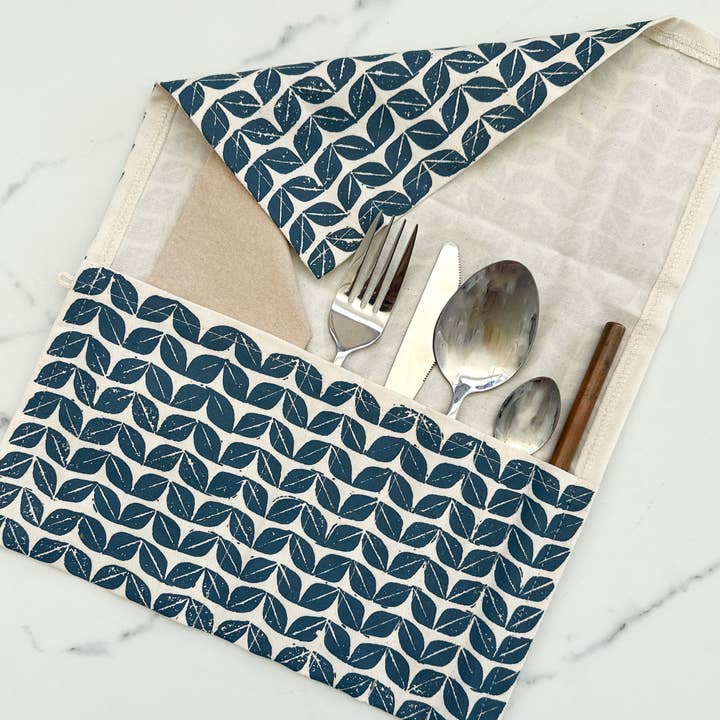 spaZa - Wholesale Lunch Bag/Box - Cutlery Roll | carry your utensils for lunch box, picnic, ro4