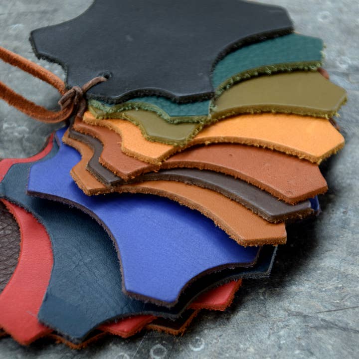 RonRon Leather - Wholesale Eyewear Cases & Holders - Unisex - 'Le sunset' leather eyeglass cases