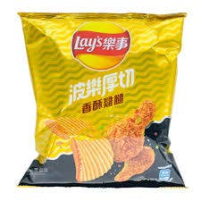 L&F Universal Goods - Wholesale Chips - Lay's Crispy Chicken Leg 12/34g (TAIWAN)