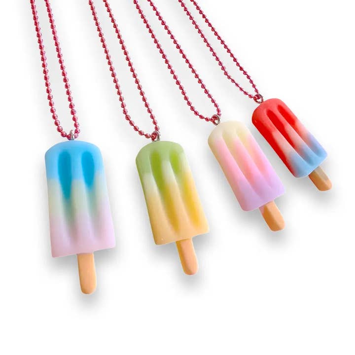 Pop Cutie Copenhagen - Wholesale Kids Necklace - Kids - Pop Cutie Sorbet Ice Lolly Necklace1