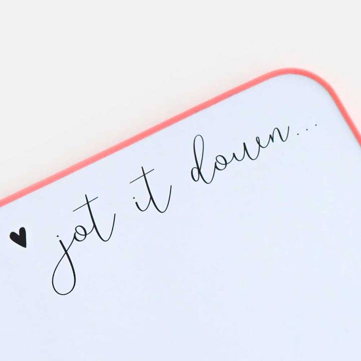 Caroline Gardner - Wholesale Whiteboard/Dry-Erase Board - Jot It Down White Board