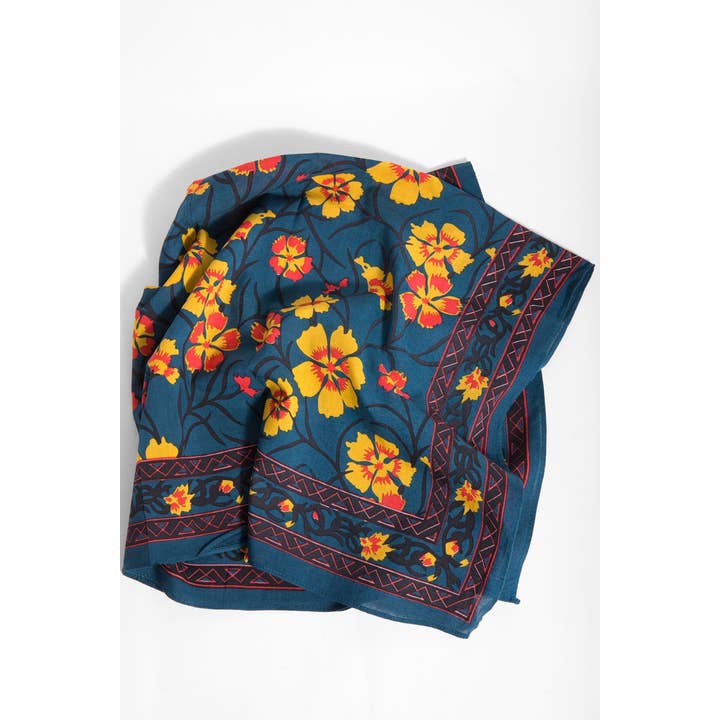 SAACHI - Wholesale Bandana - Women's - Floral Bandana Versatile 17