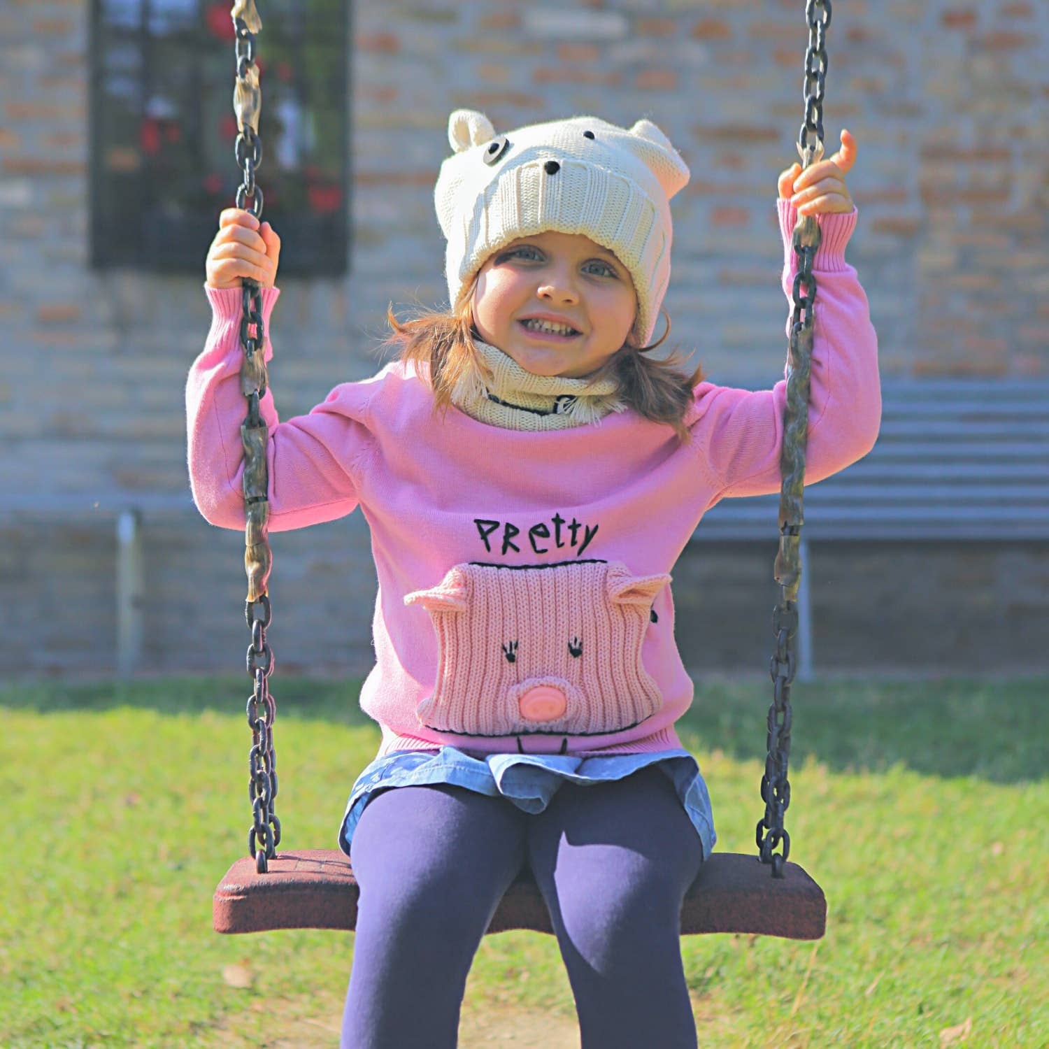 Tundem - Wholesale Beanie - Kids - Jack Russel dog, children's winter cap, 100% merino5