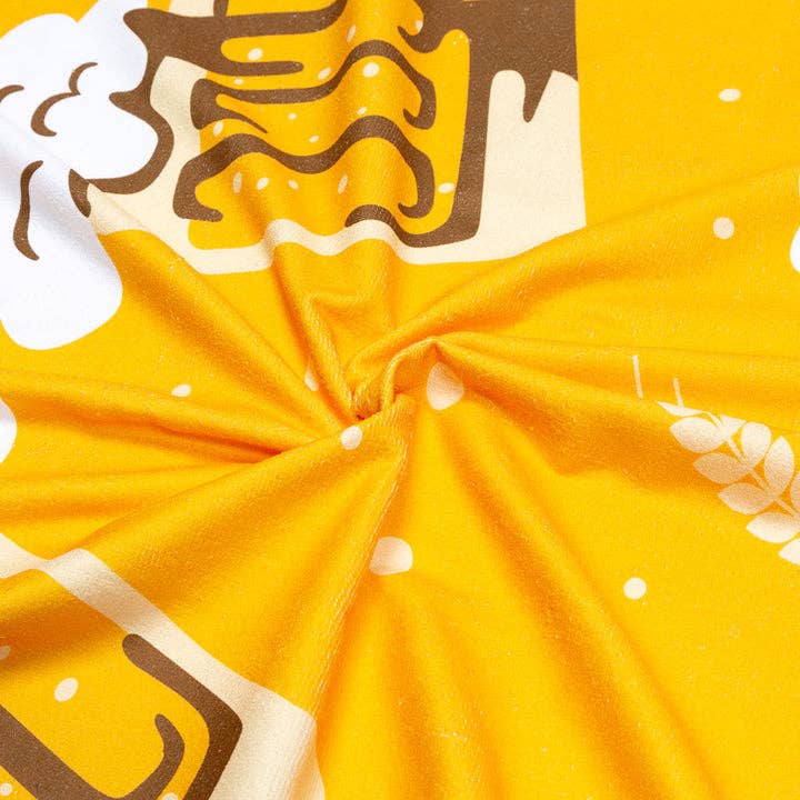 KYLIE CRAZY - Wholesale Beach Towel - Beach Towel, fun bath towel BEER 100x1604