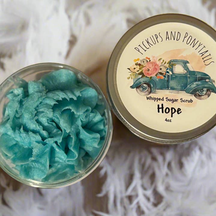 Gommage au Sucre Fouetté Hope pour la vente par Pickups And Ponytails