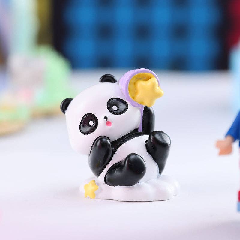 BCmini - Wholesale Decorative Figurine - 71004 PANDA FIGURINE BLIND BOX-86