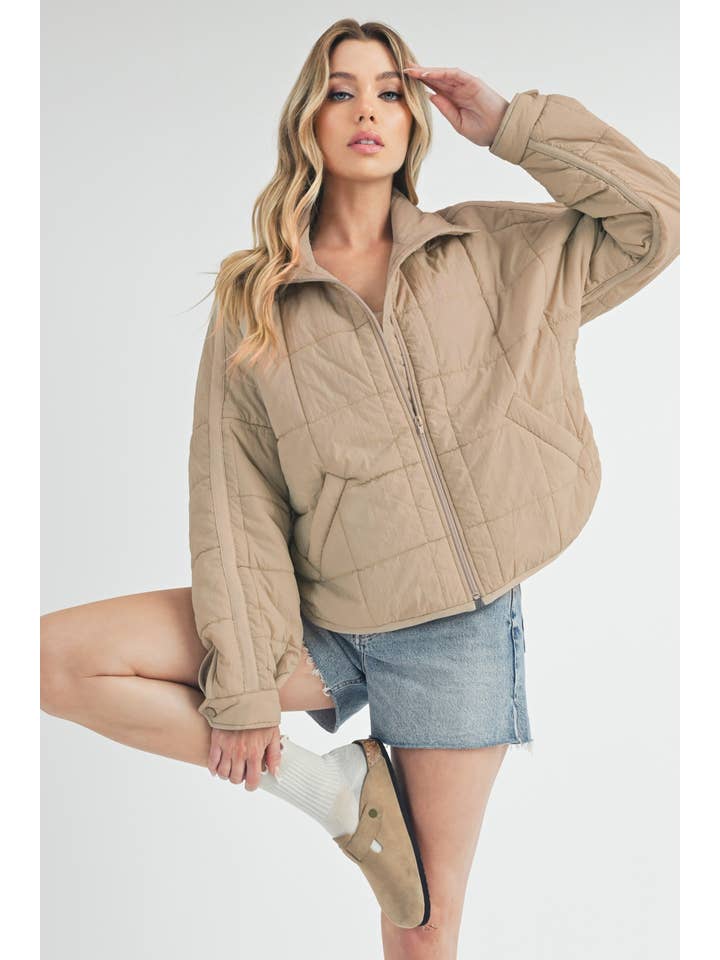 AEMI + CO - Wholesale Puffer Jacket - Women's - 5106EK Bebe Puffer Jacket