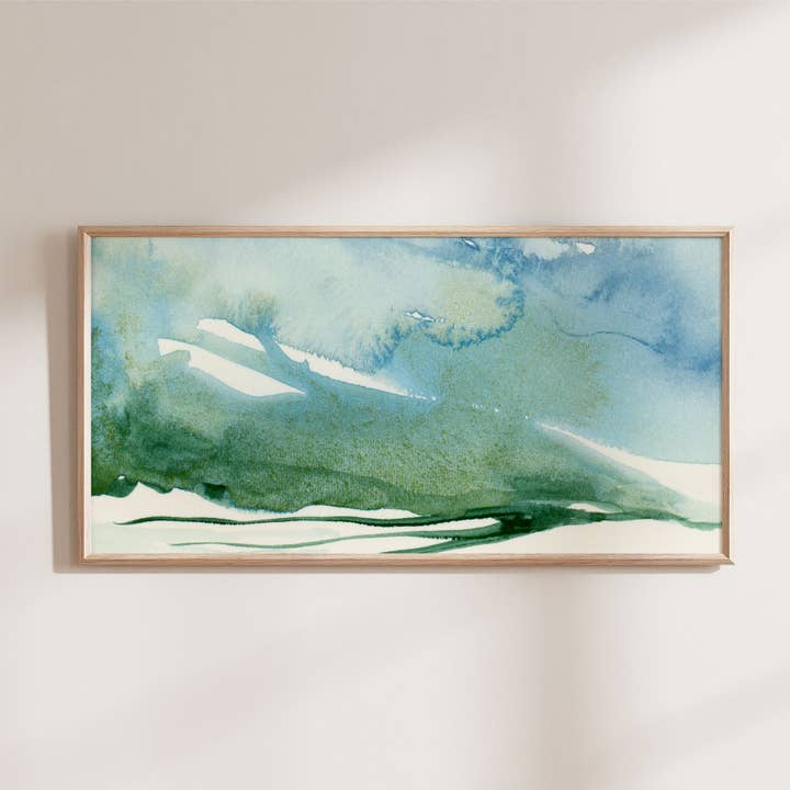 Windward — Paysage des jours de pluie pour la vente par Amber DeCicco Art