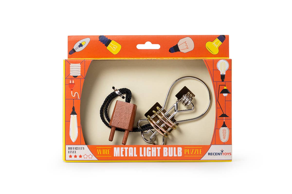 Recent Toys – wholesale Puzzle – Child – Metal Light Bulb3