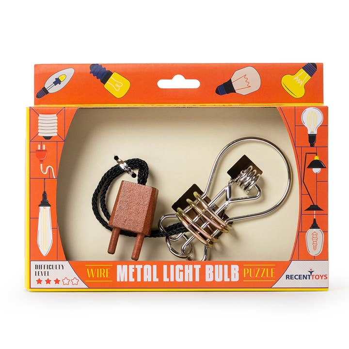 Recent Toys – wholesale Puzzle – Child – Metal Light Bulb3