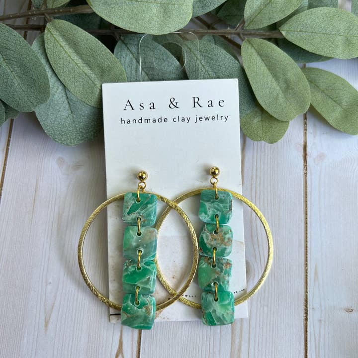 Asa&Rae - Wholesale Dangle Earrings - Waterfall Statement Dangle8