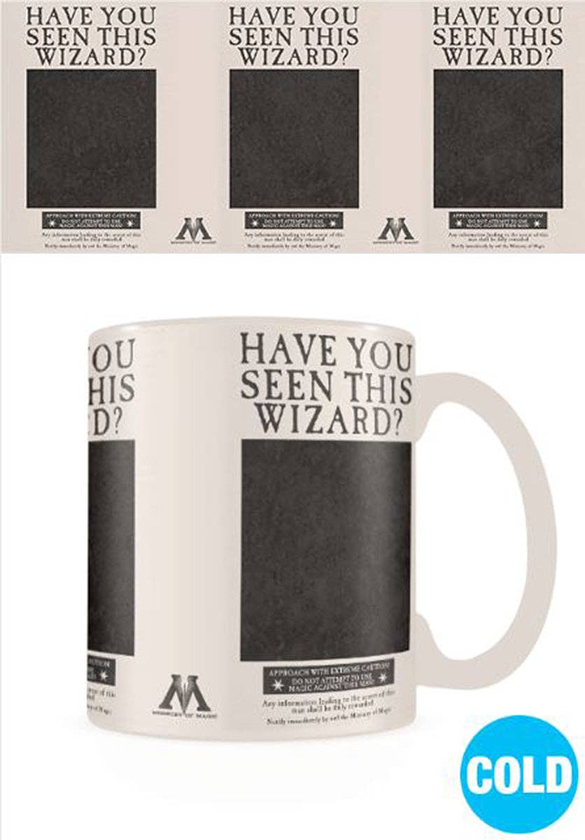 Close Up GmbH - Wholesale Coffee Mug - Harry Potter Thermoeffect Mug Wanted Sirius2
