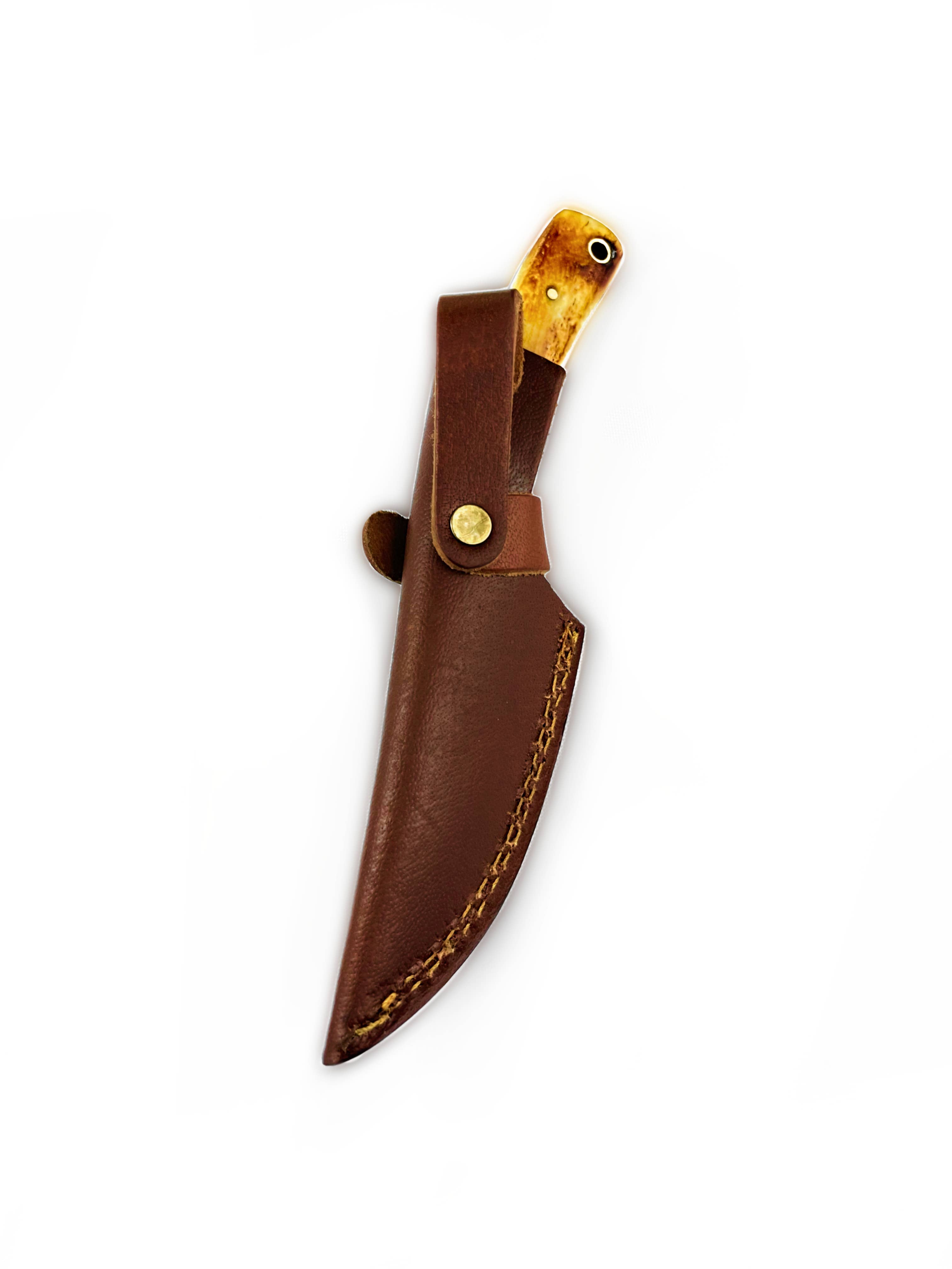 Titan International - Wholesale Pocket Knife/Holder - Carbon Skinning/Hunting Knife TC-605
