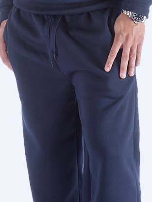 Pantalon de survêtement en molleton à jambe ouverte LeeHanton pour homme pour la vente par LeeHanTon