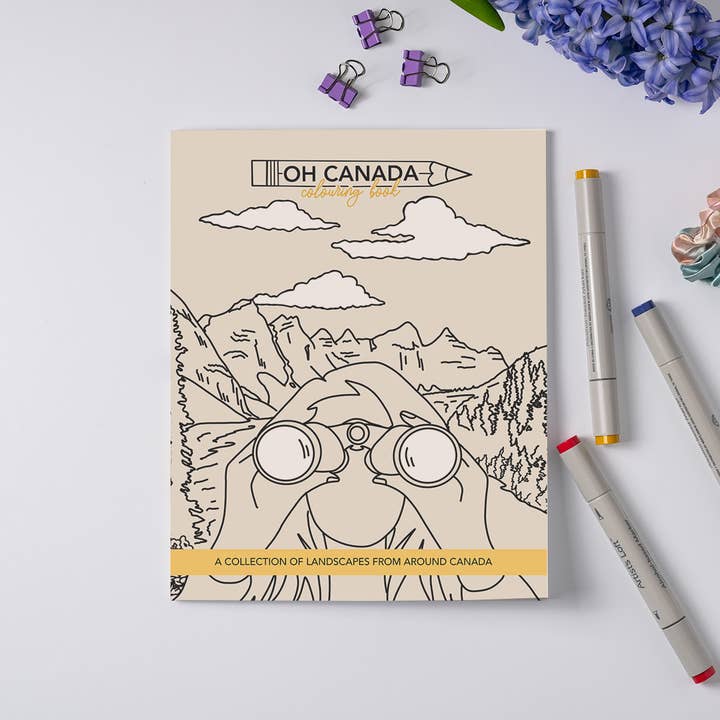 Libro para colorear Oh Canadá para venta al por mayor de Jaybee Design