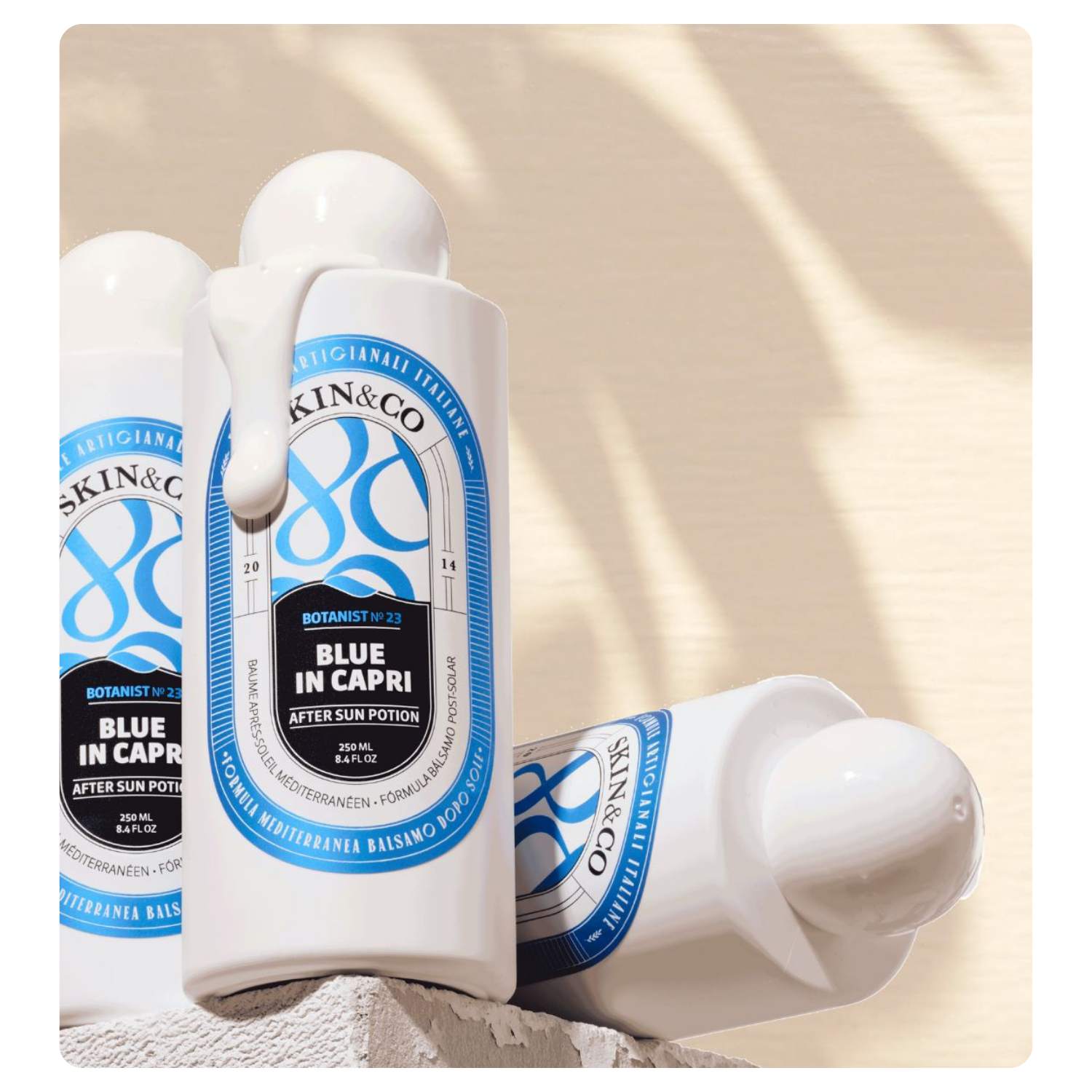 SKIN&CO Roma - Wholesale Aftersun/Sun Damage Repair Cream - BLUE IN CAPRI AFTER SUN POTION0