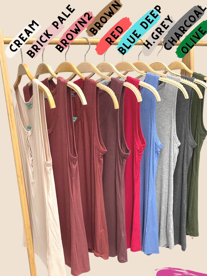 Dehnbarer Ripp-Knopf-Henley (P15102) für den Großhandel von P.S Kate