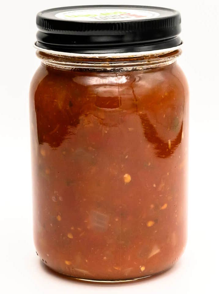 Two Men and a Garden – Engroshandel Salsa – Fersken Salsa1