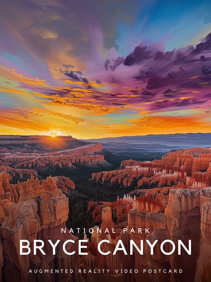 Bryce Canyon | Magic Postcard
for wholesale by Magic Greetings