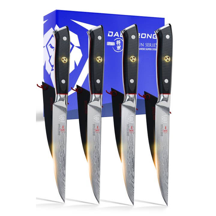 Dalstrong - Wholesale Knife Set - 4 Piece Steak Knife Set | Shogun Series ELITE | Dalstrong ©