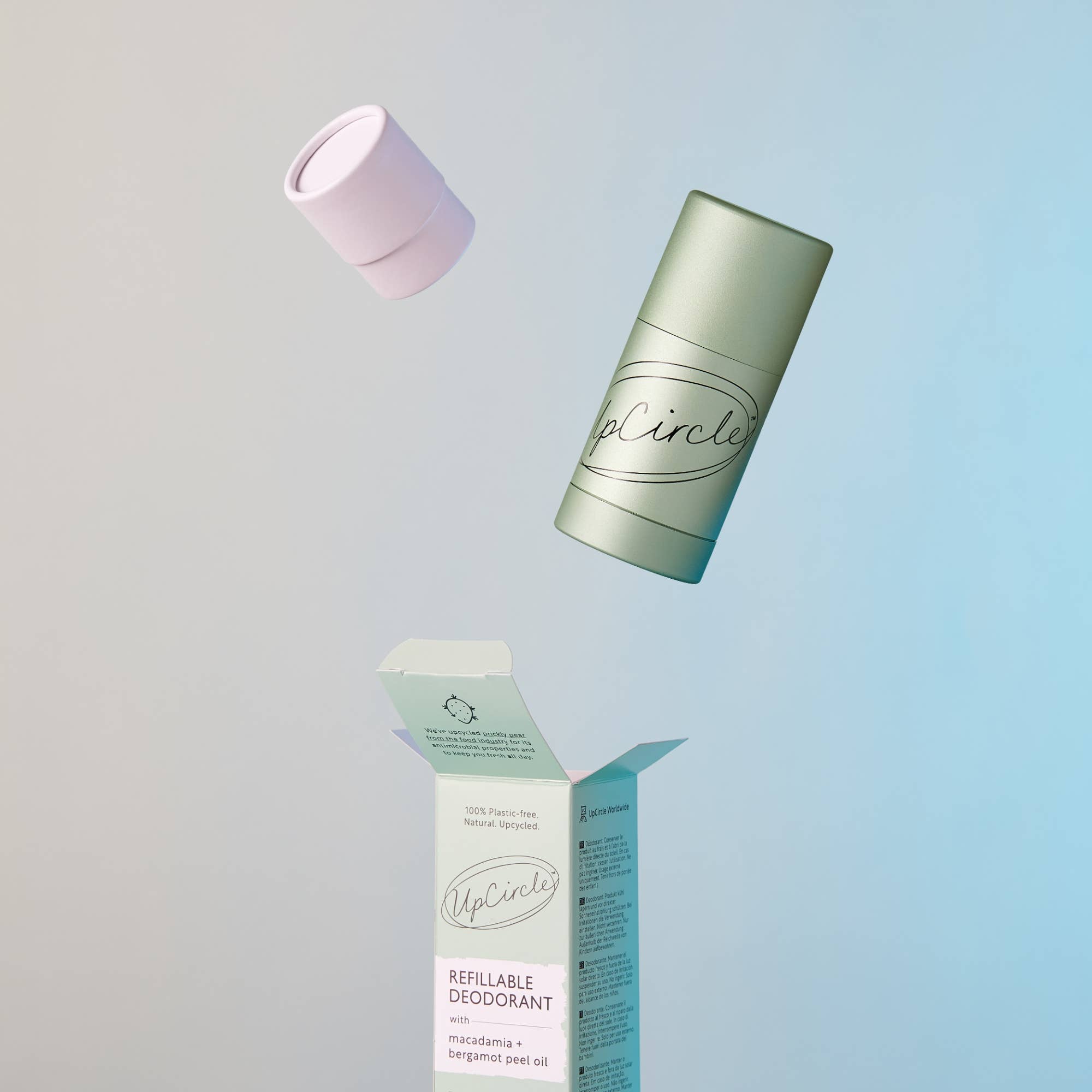 UpCircle Beauty Europe - Wholesale Deodorant - Unisex - Plastic free Deodorant Refill Macadamia + Bergamot (no case)8