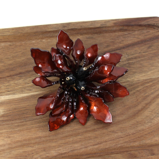 Pretty Persuasions - Wholesale Brooch - B23062 Shine Flower Brooch3