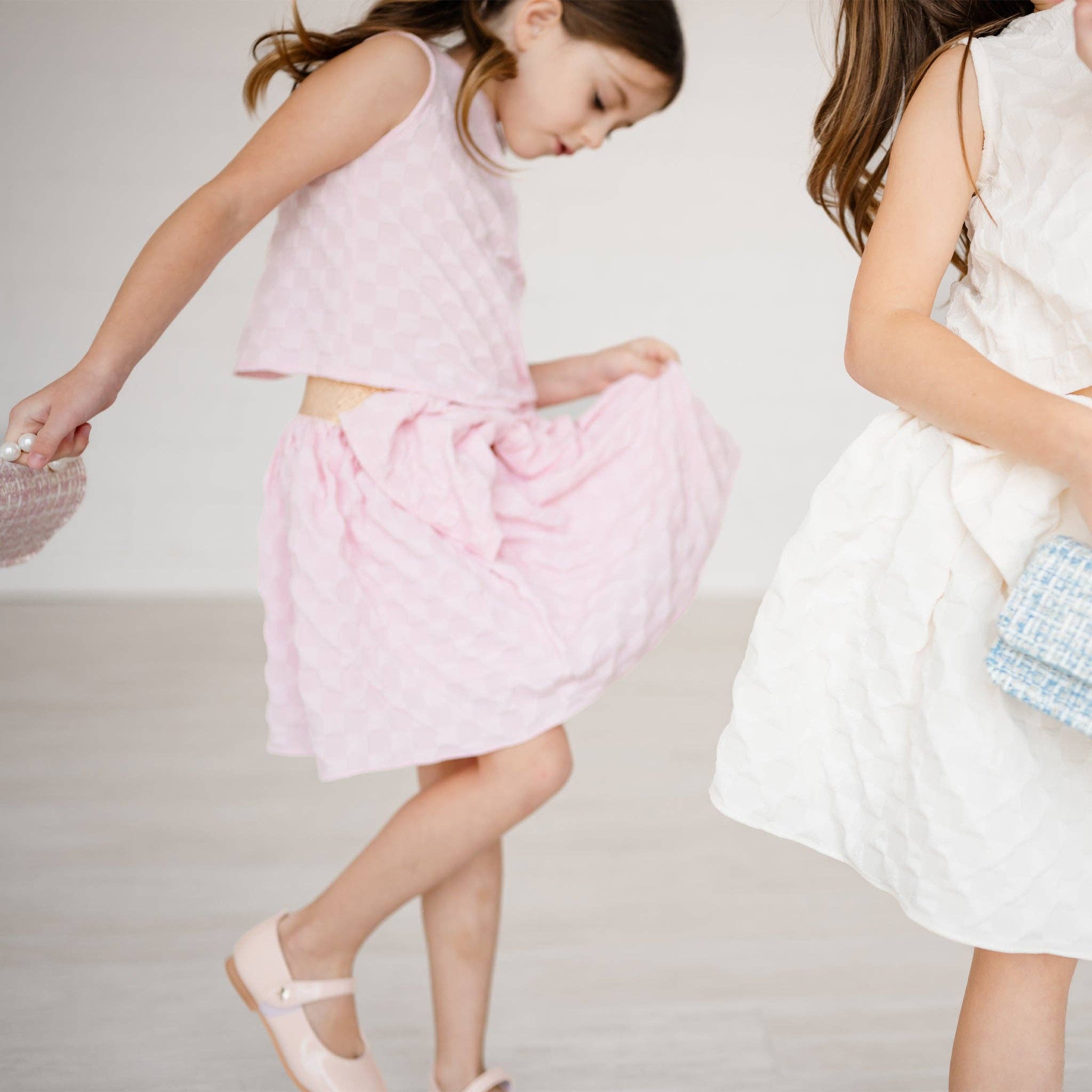 Petite Hailey - Vendita all'ingrosso Completo top e gonna - Bambini - Set nastri Jasmin20