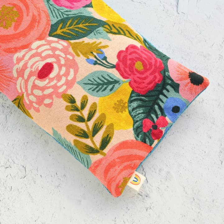 Minor Thread - Wholesale Spa/Therapy Pillow - Juliet Rose Pink Canvas Oversized Eye Pillow3