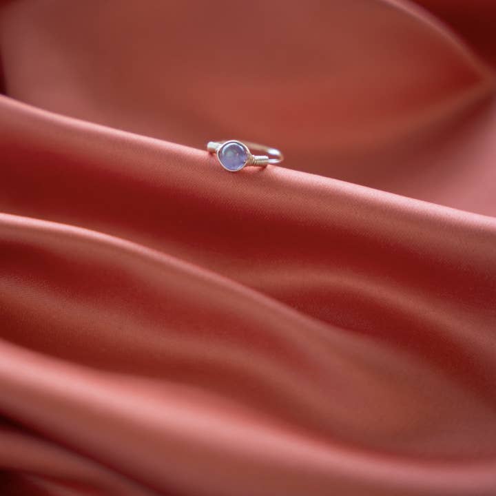 Ringar ädelsten - per display liten för wholesale av UCHU REMINDERS