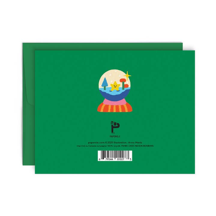 Paperole - Wholesale Christmas Card - MAISON BONBONS — Greeting Card1