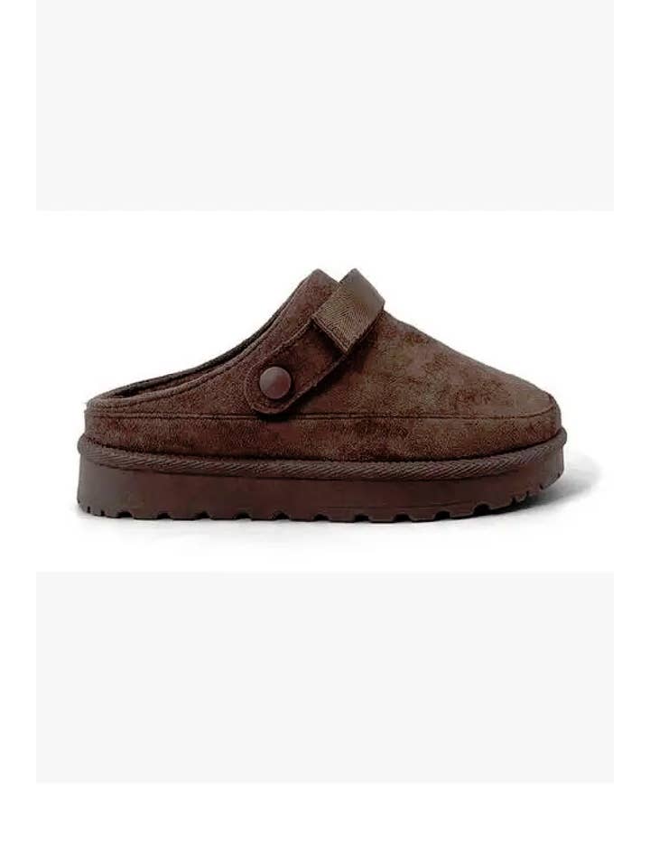 No Doubt Shoes – wholesale Slippers – Women's – SLIP ON FAUX FUR LINED COZY SLING BACK MULES SLIPPERS10