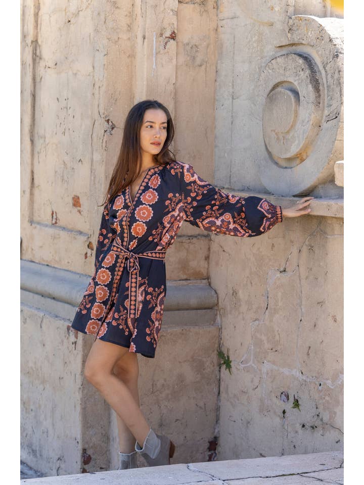 Sabbia del deserto Tunica Abito Grace. Sabbia del Deserto in vendita all'ingrosso su Faire2