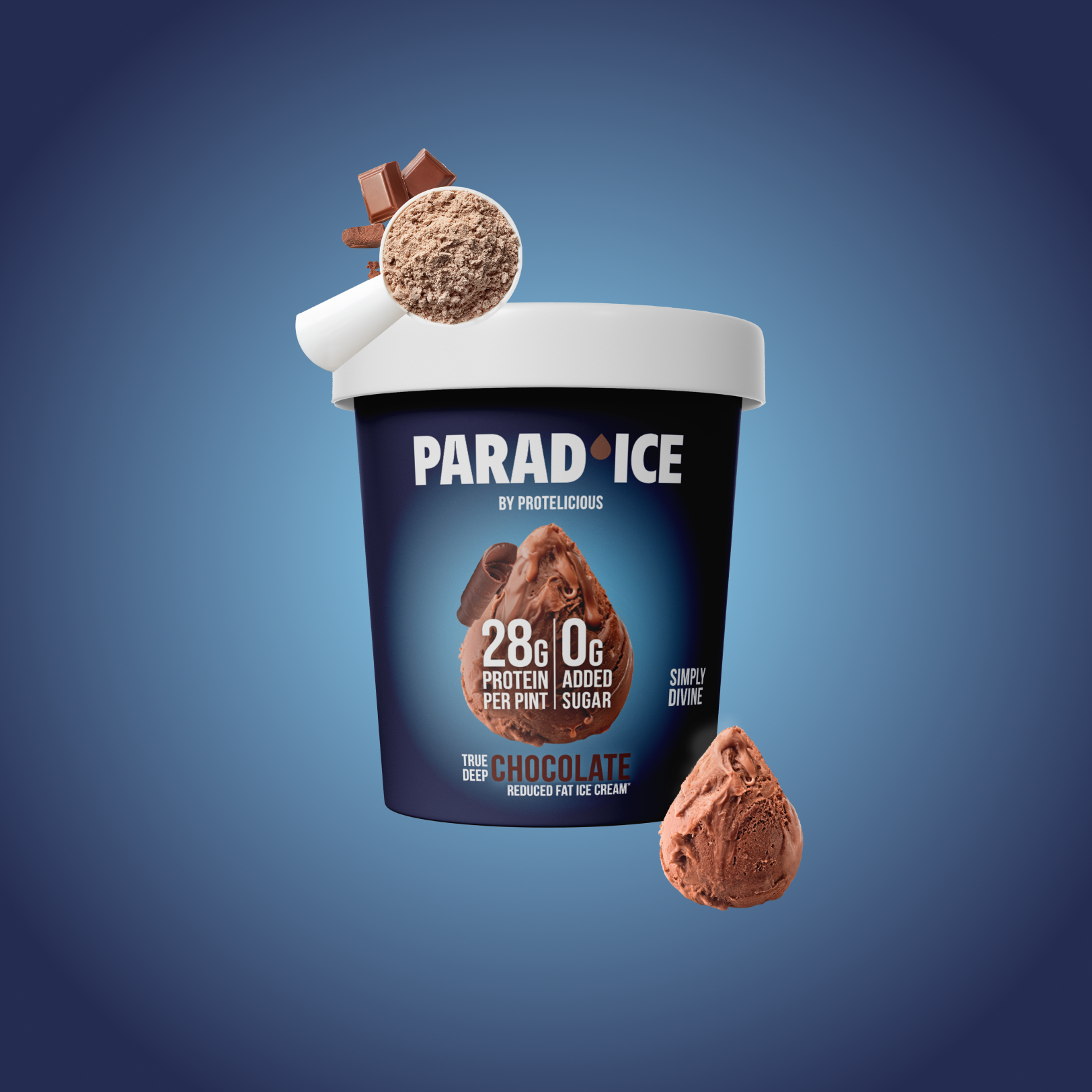 Protelicious - Wholesale Ice Cream/Sorbet - GOURMET ICE CREAM, HIGH PROTEIN, 0 ADDED SUGAR, REDUCED FAT3