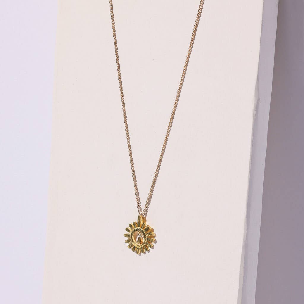 MULXIPLY - Wholesale Pendant/Charm Necklace - Drops of Sun Necklace | Brass4