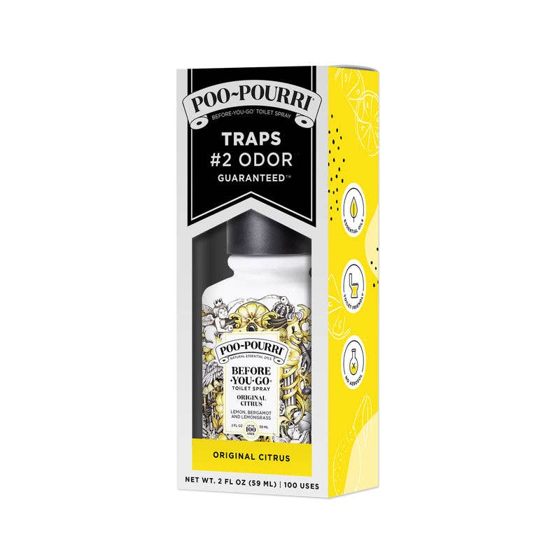 Everyday Supply Co - Wholesale Toilet Spray - Poo-Pourri Citrus Scent Odor Eliminator 2 oz, 12-Pack0