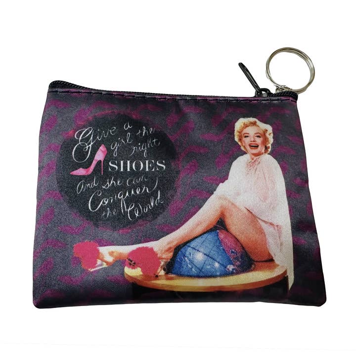 Marilyn Key Chain/Coin Purse - Right Shoes for wholesale by MID-SOUTH PRODUCTS