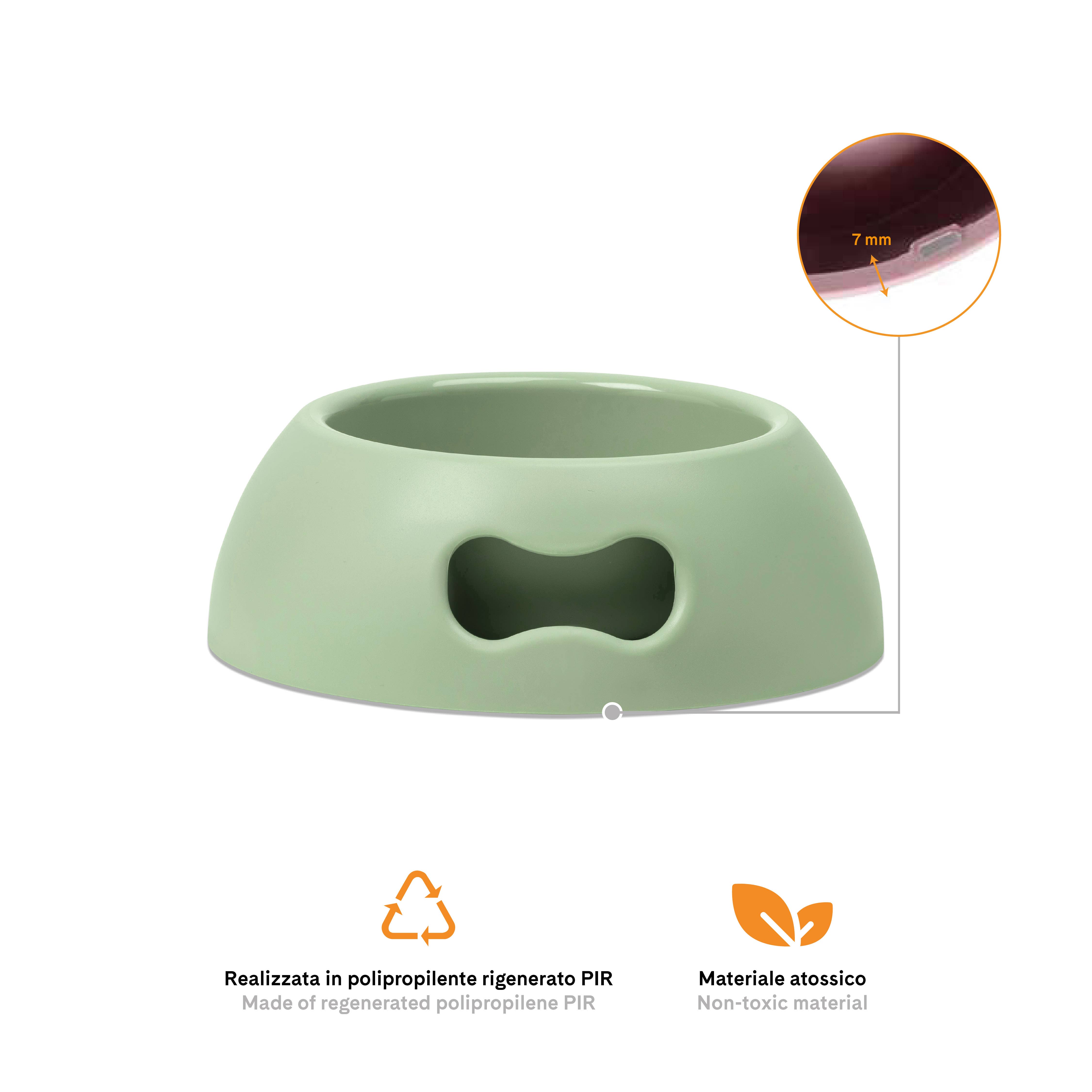 United Pets – wholesale Pet bowl – Cat/dog – Indestructible eco-friendly bowl for cats and dogs - M3