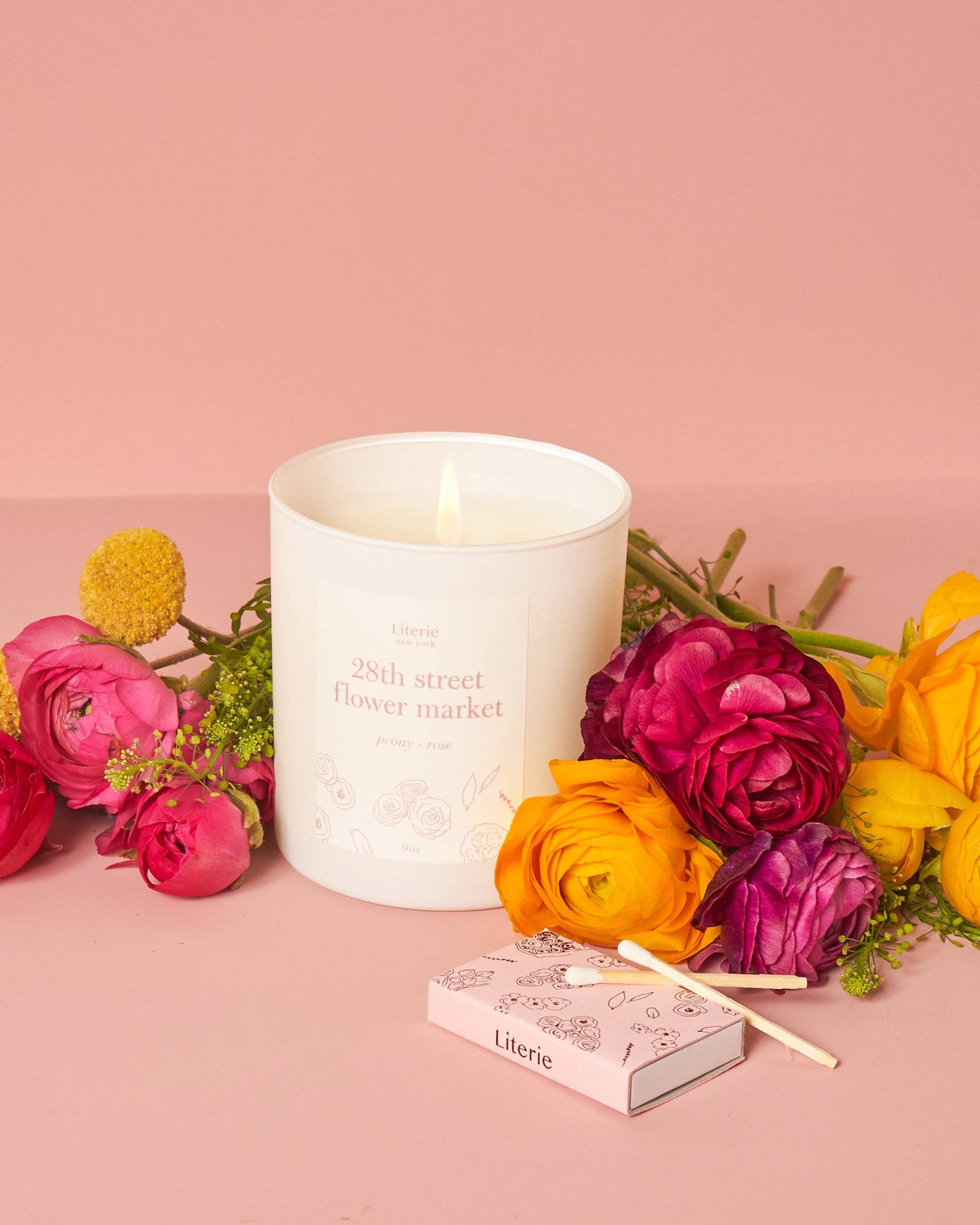 Literie - Wholesale Jar/Filled Candle - 28th Street Flower Market1