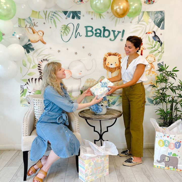 Kate Aspen – wholesale Photography backdrop – Safari Baby Shower Photo Backdrop