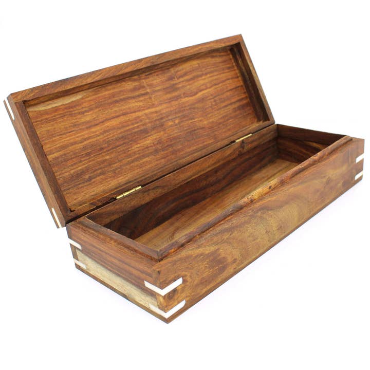 Haryali London - Venta al por mayor Conjuntos/kits de afeitado - Hombre - Caja de madera artesanal para accesorios de afeitado