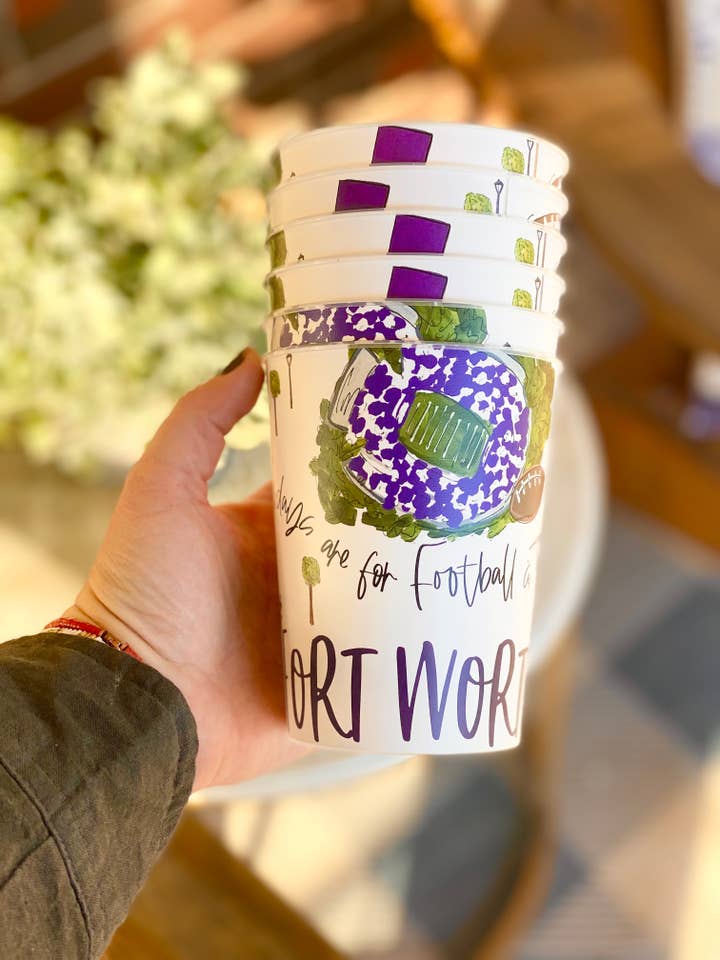 Fort Worth, TX Reusable Party Cups for wholesale by Happy By Rachel, LLC