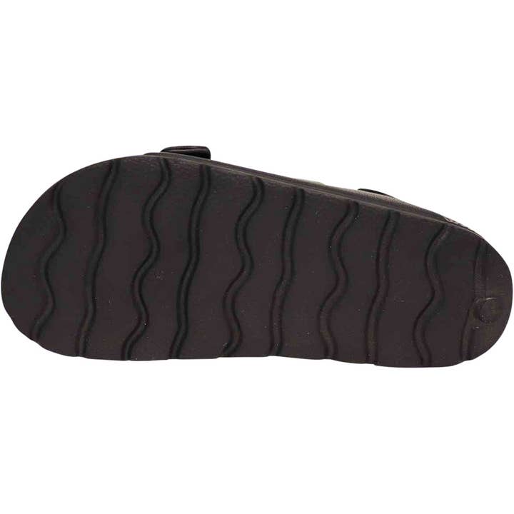 Eastern Off Price – wholesale Sandaler - Barn – Norty 2-Strap Slide Sandal för barn - Svart rem 41914