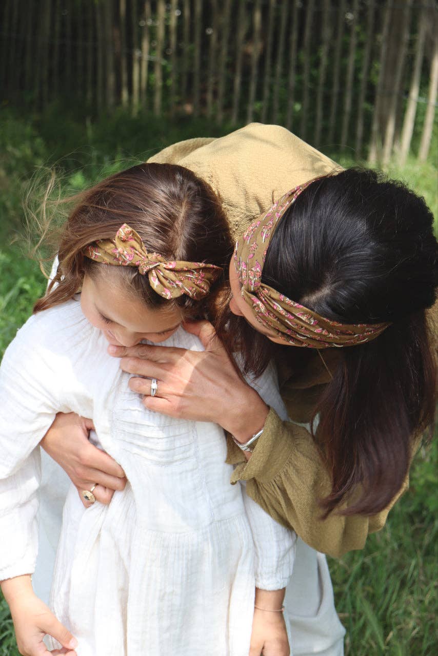 Maho - Wholesale Fashion Headband - Women's - Isa flowers Olive8