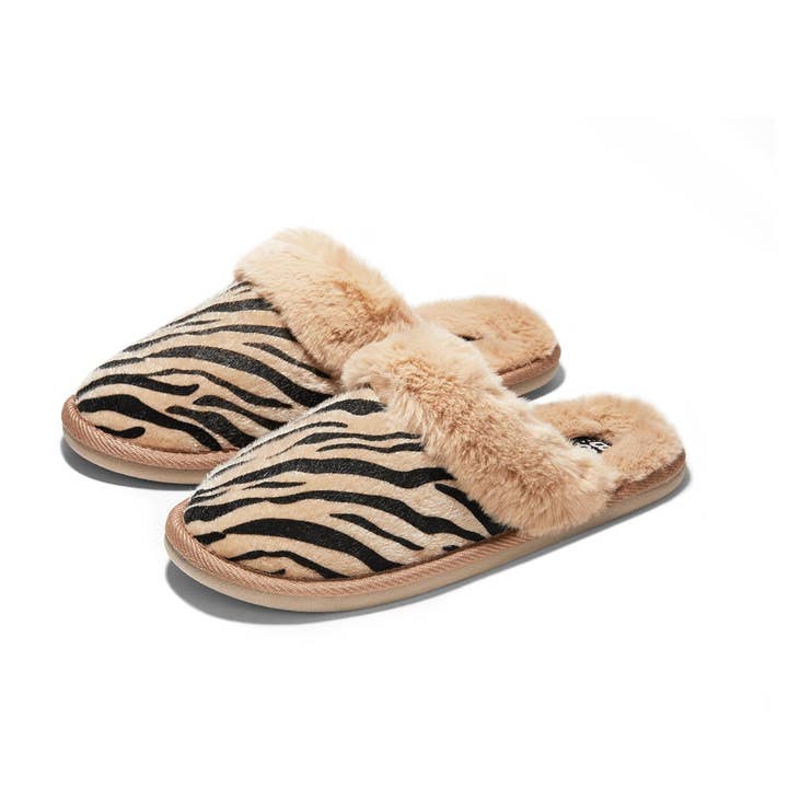 Zebra Home Slipper para venta al por mayor de Break&Walk
